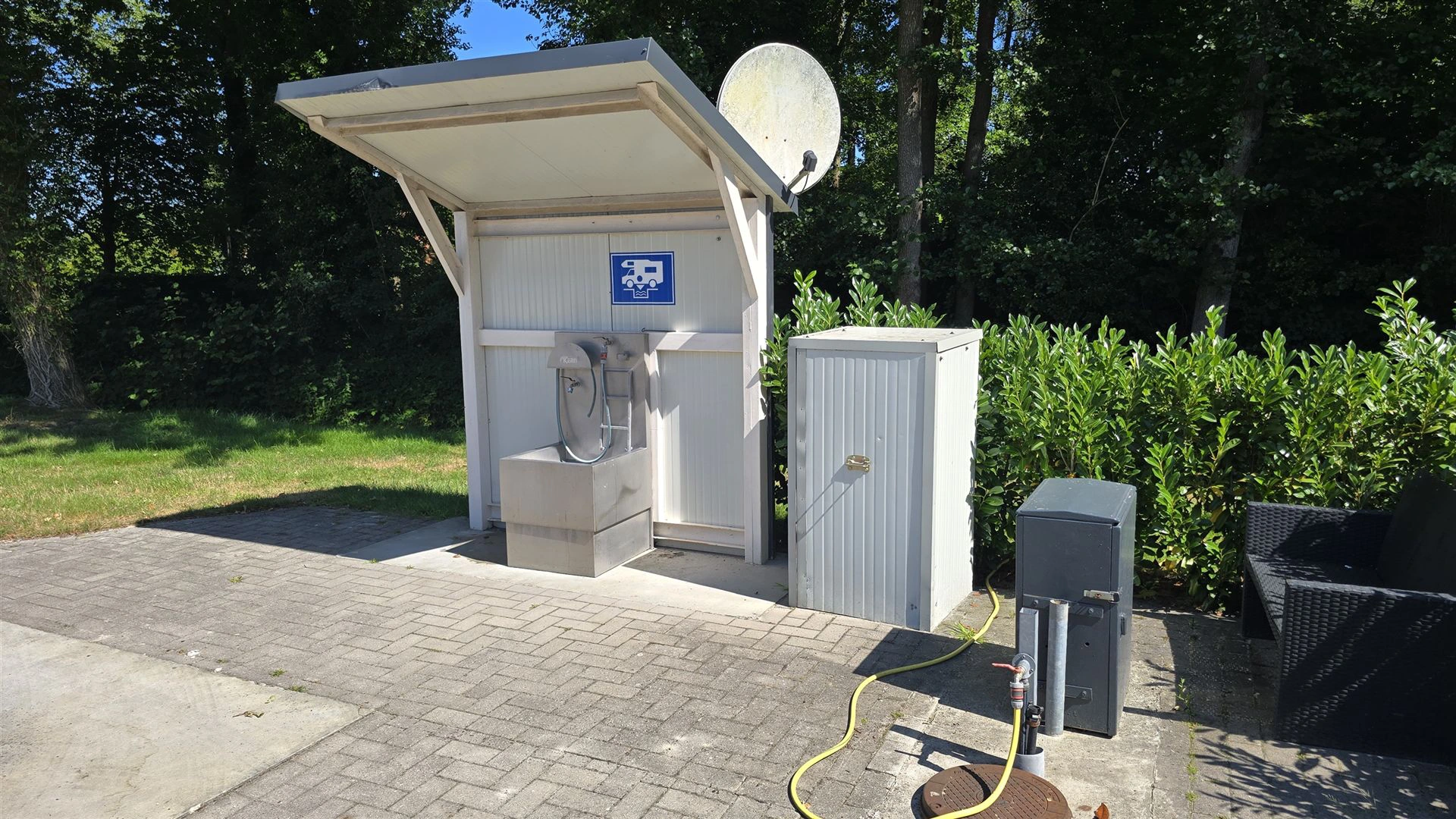 Wohnmobilstellplatz: Womo-Stellplatz am Campingplatz Nordloh