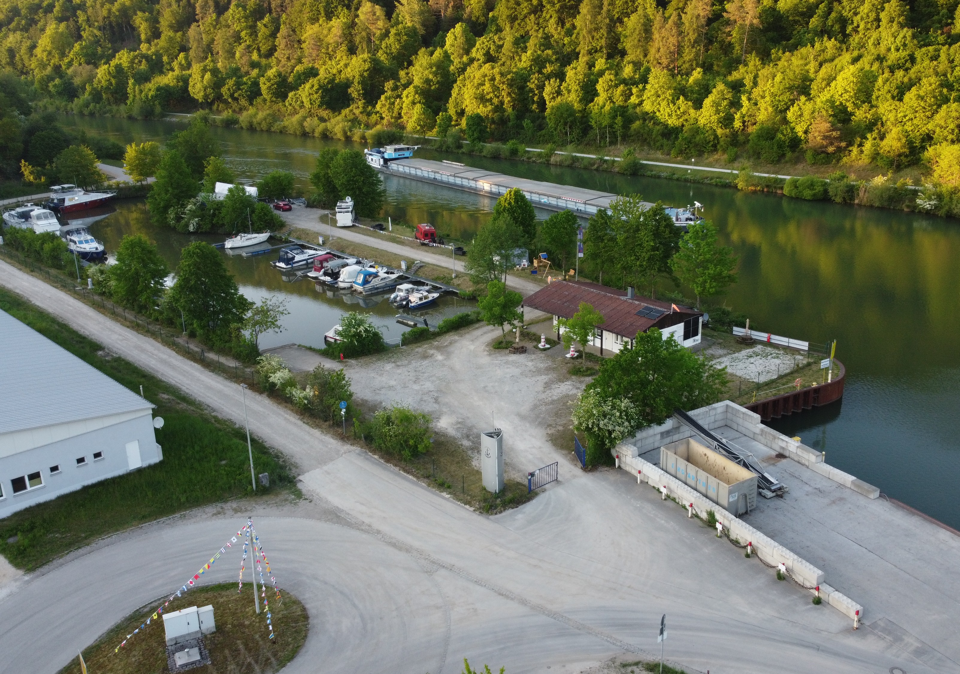 Place de parking pour camping-car - Bad Abbach - Sportboothafen Haidhof