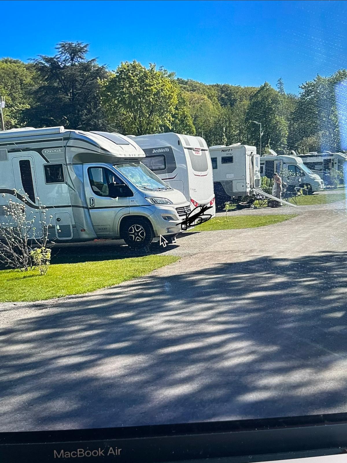 Wohnmobilstellplatz: Waldstellplatz Lienen