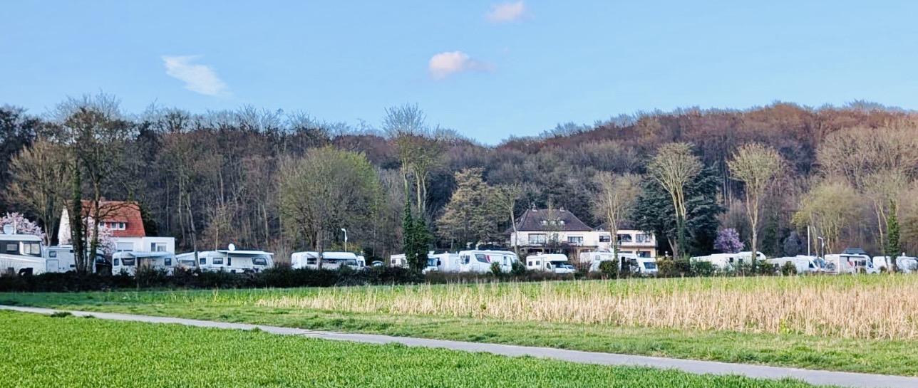 Wohnmobilstellplatz: Waldstellplatz Lienen