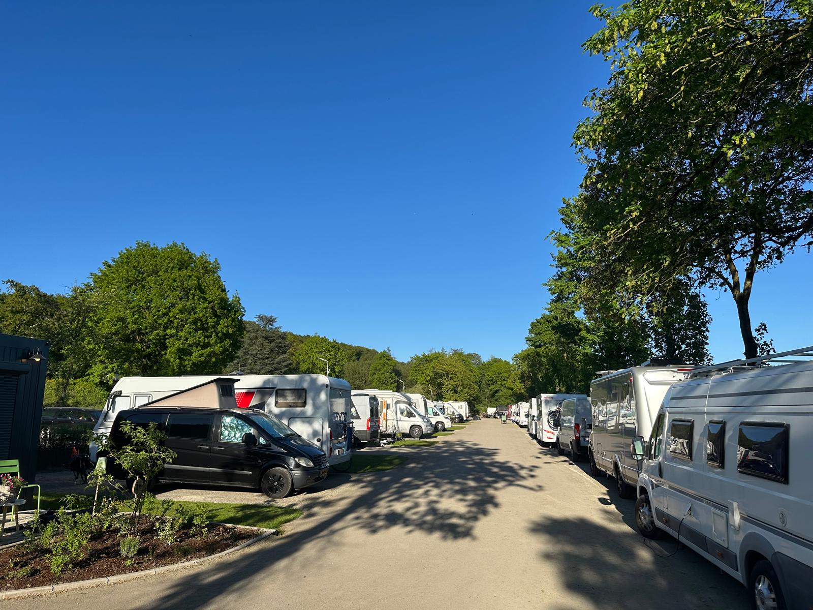 Wohnmobilstellplatz: Waldstellplatz Lienen