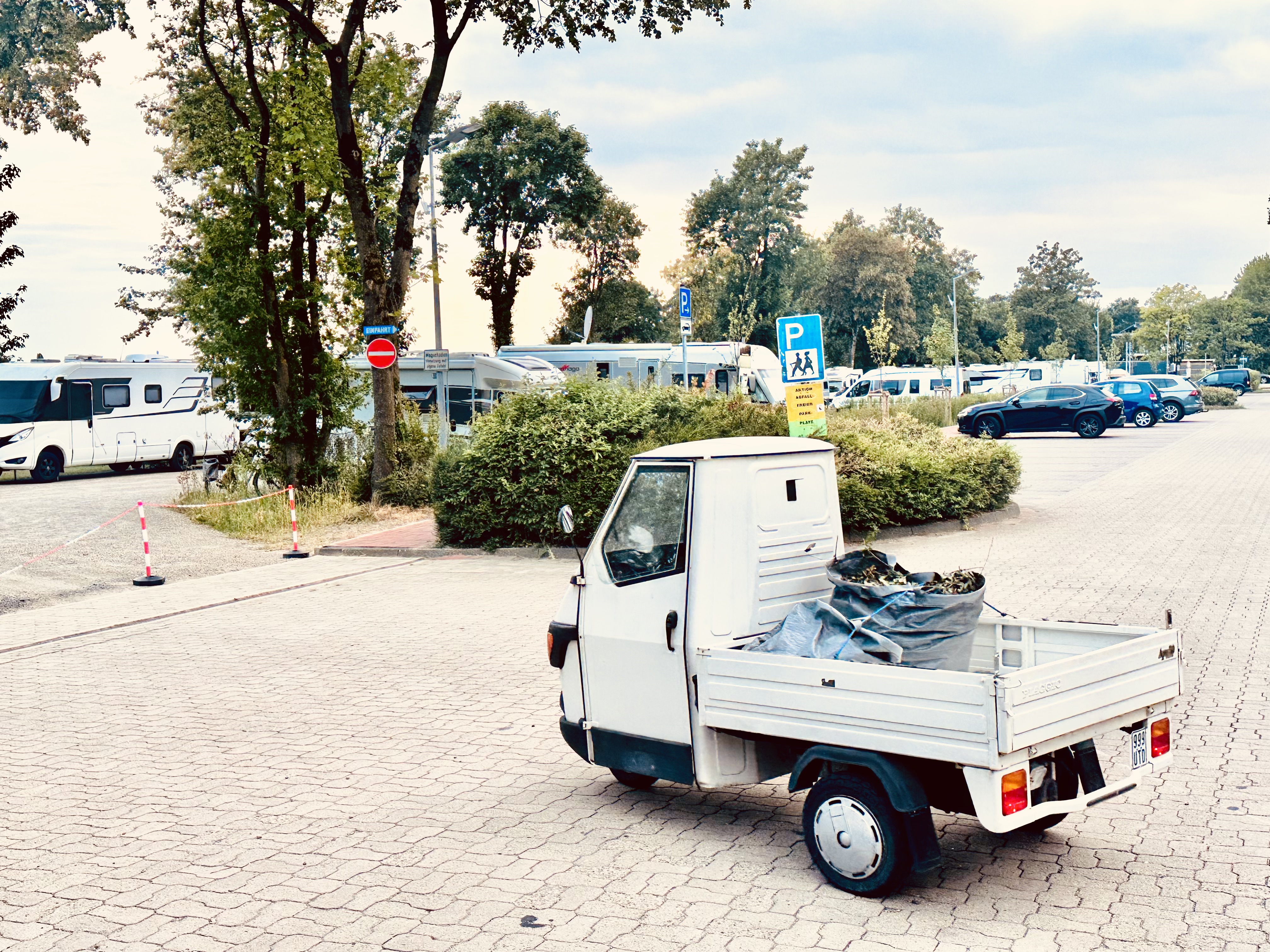 Wohnmobilstellplatz: Waldstellplatz Lienen