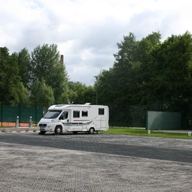 Wohnmobilstellplatz: Wohnmobil-Stellplatz am Auenpark