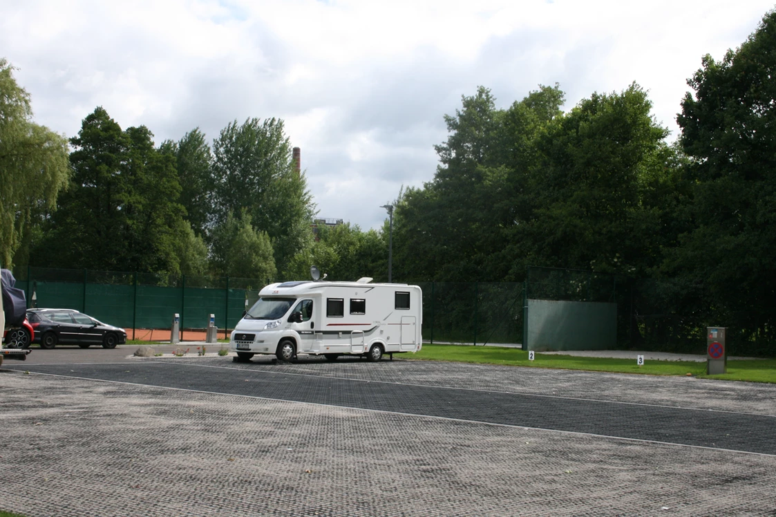 Wohnmobilstellplatz: Wohnmobil-Stellplatz am Auenpark