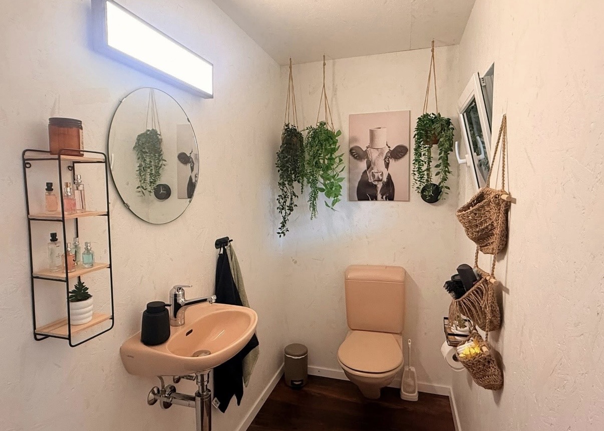 Wohnmobilstellplatz: WC im 1. Stock des Kuhstall's - Gugenhof-Speuz - Sanitario