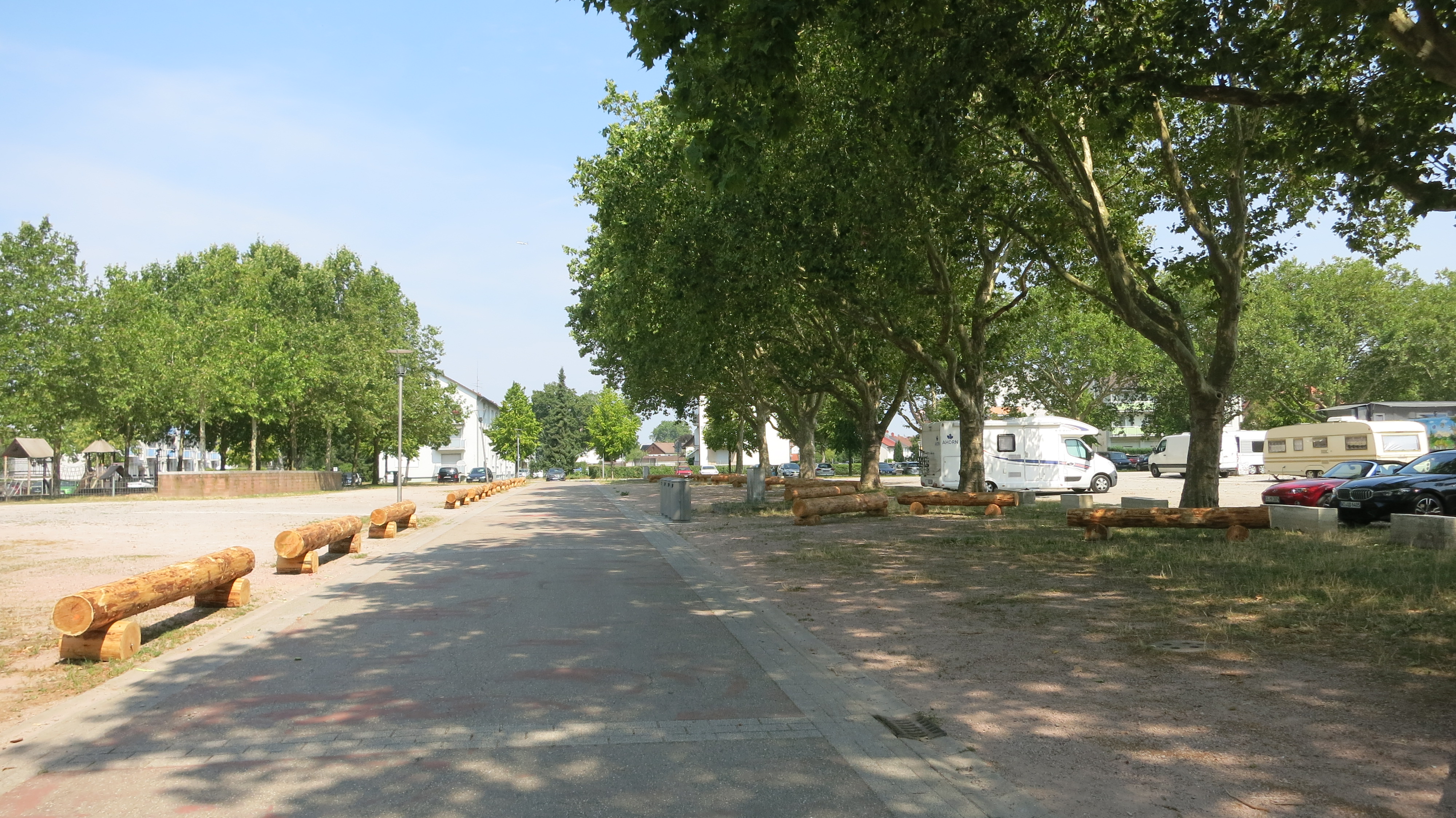 Reisemobilstellplatz - Karlsruhe - Wohnmobilstellplatz „Zur Friedrichfeste“