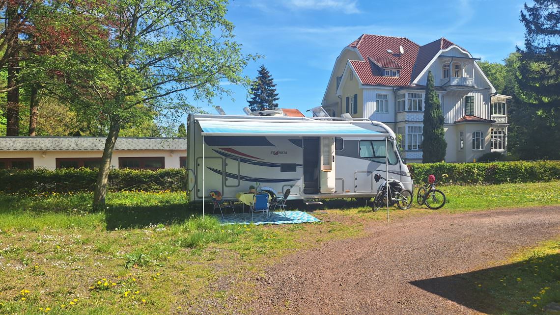 Area sosta per camper - Oberhof (Landkreis Schmalkalden-Meiningen) - Aktivhotel Inselsberg Bad Tabarz