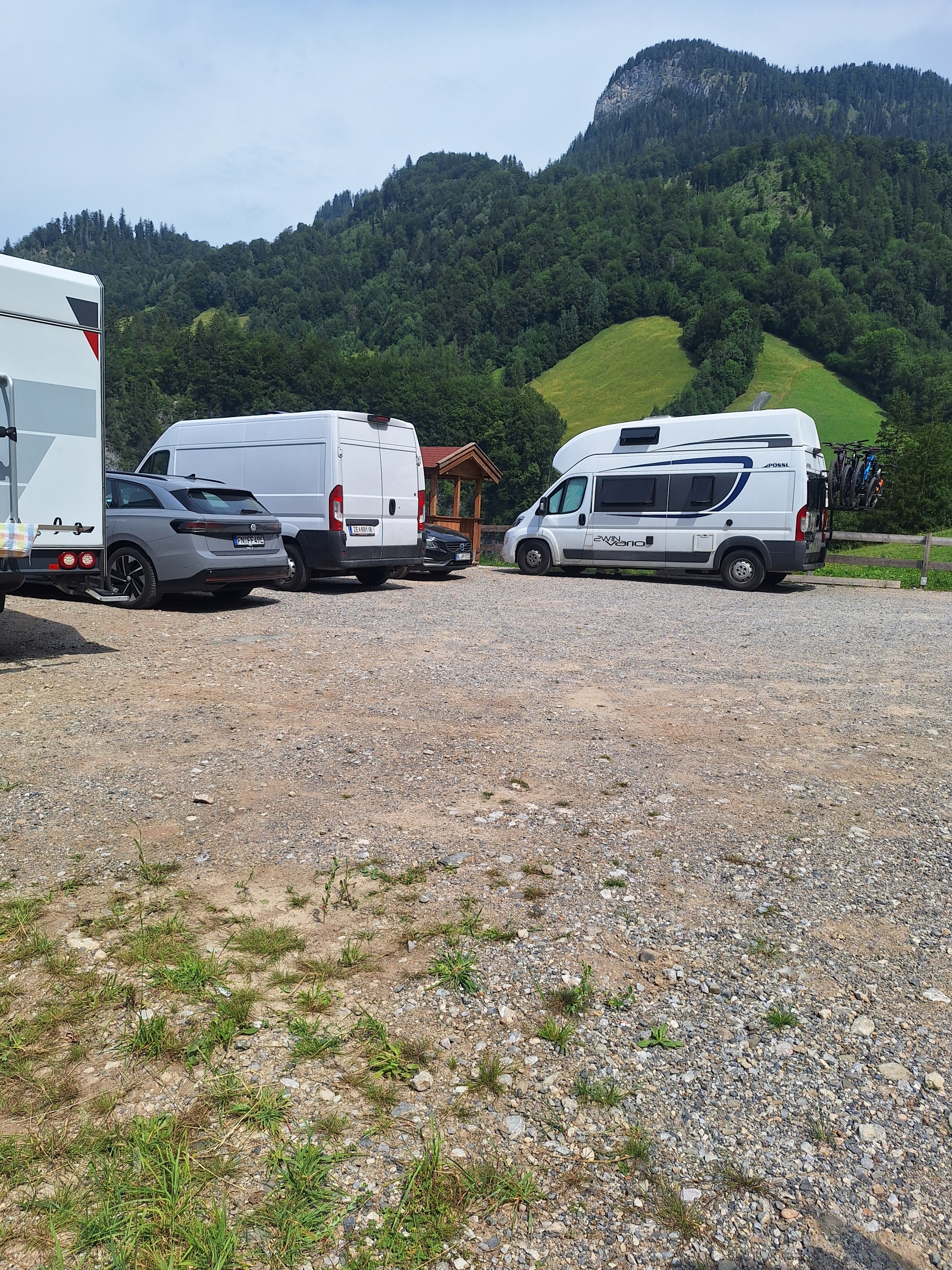 Wohnmobilstellplatz: Schusterbichl Weißbach bei lofer