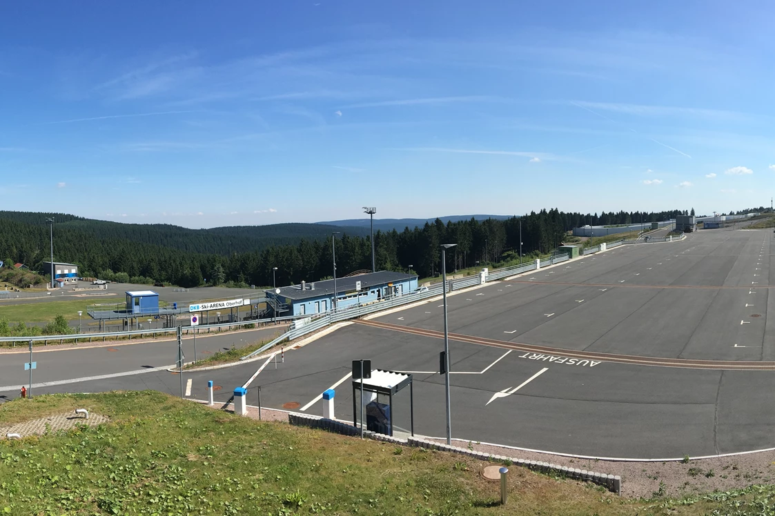 Wohnmobilstellplatz: Caravanstellplatz am Biathlonstadion Oberhof