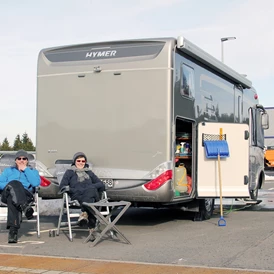 Wohnmobilstellplatz: Caravanstellplatz am Biathlonstadion Oberhof