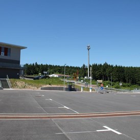 Wohnmobilstellplatz: Caravanstellplatz am Biathlonstadion Oberhof