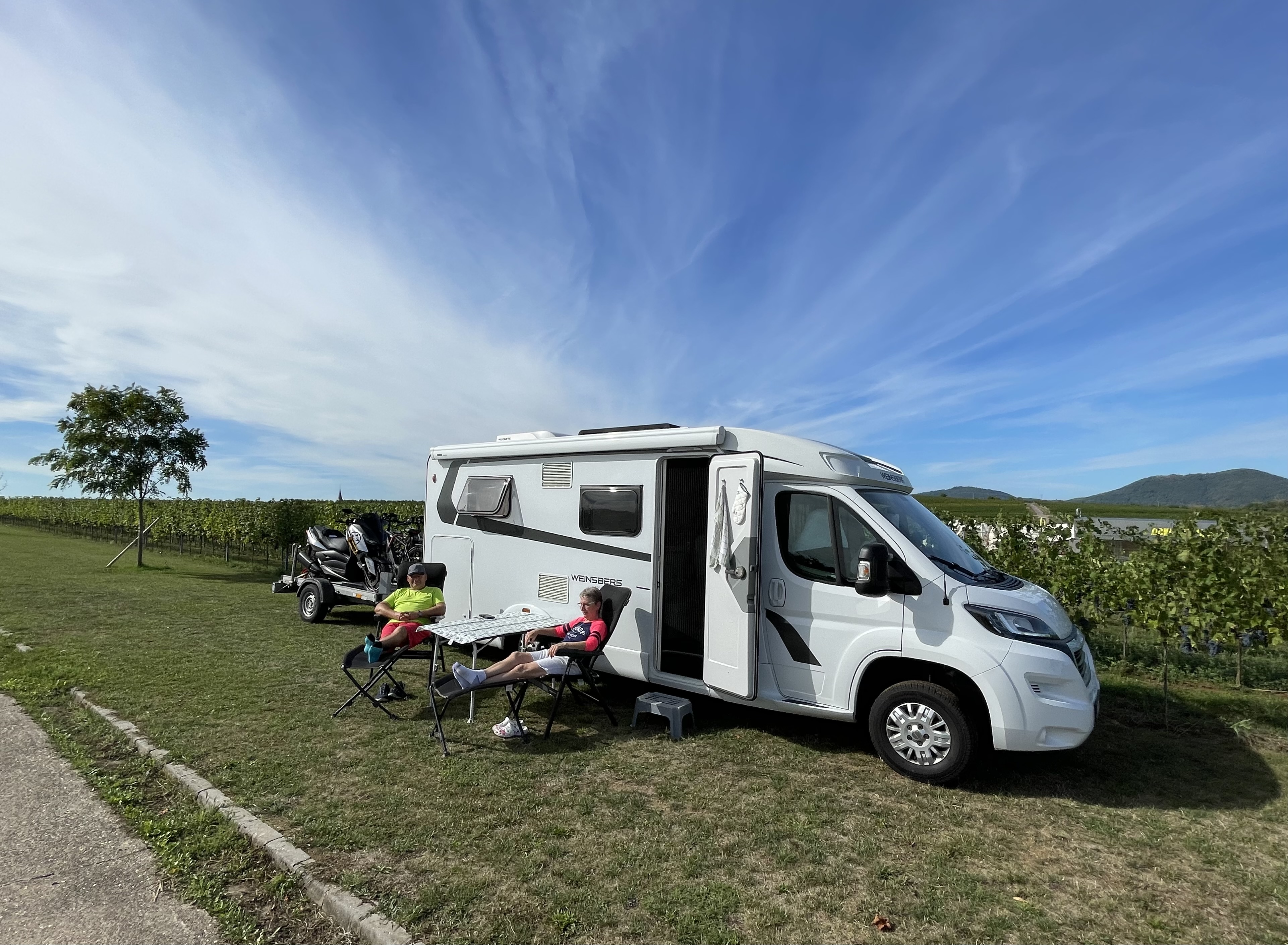 Reisemobilstellplatz - Großfischlingen - Wohnmobilstellplatz Weingut Vögeli 