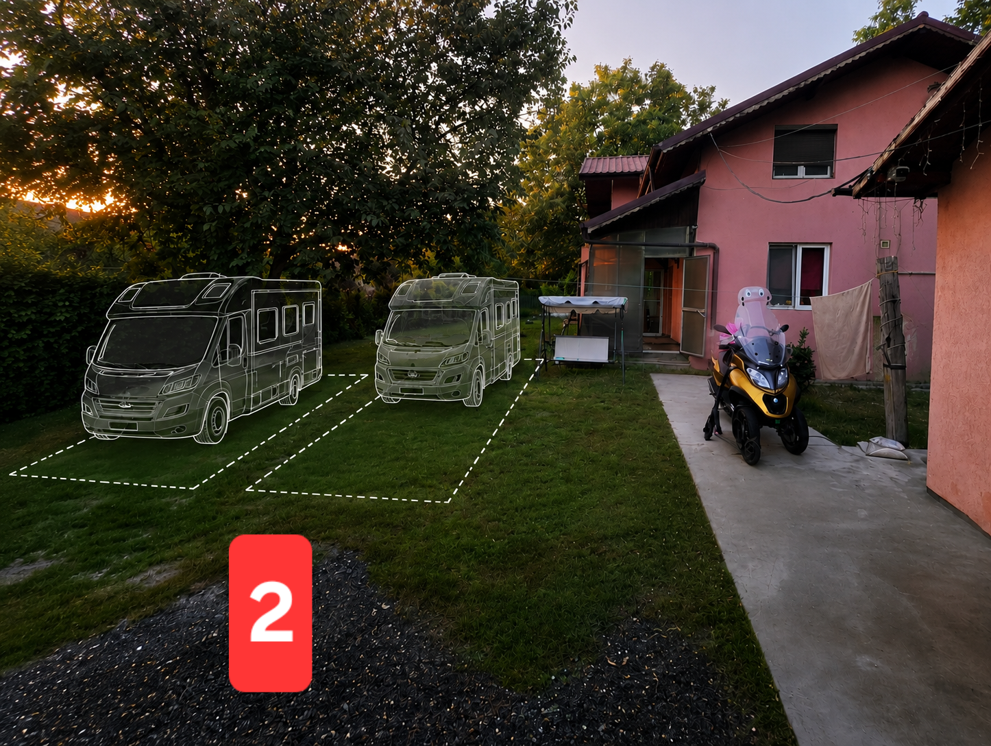 Wohnmobilstellplatz: Camper Garden Motorhome Parking Bucharest