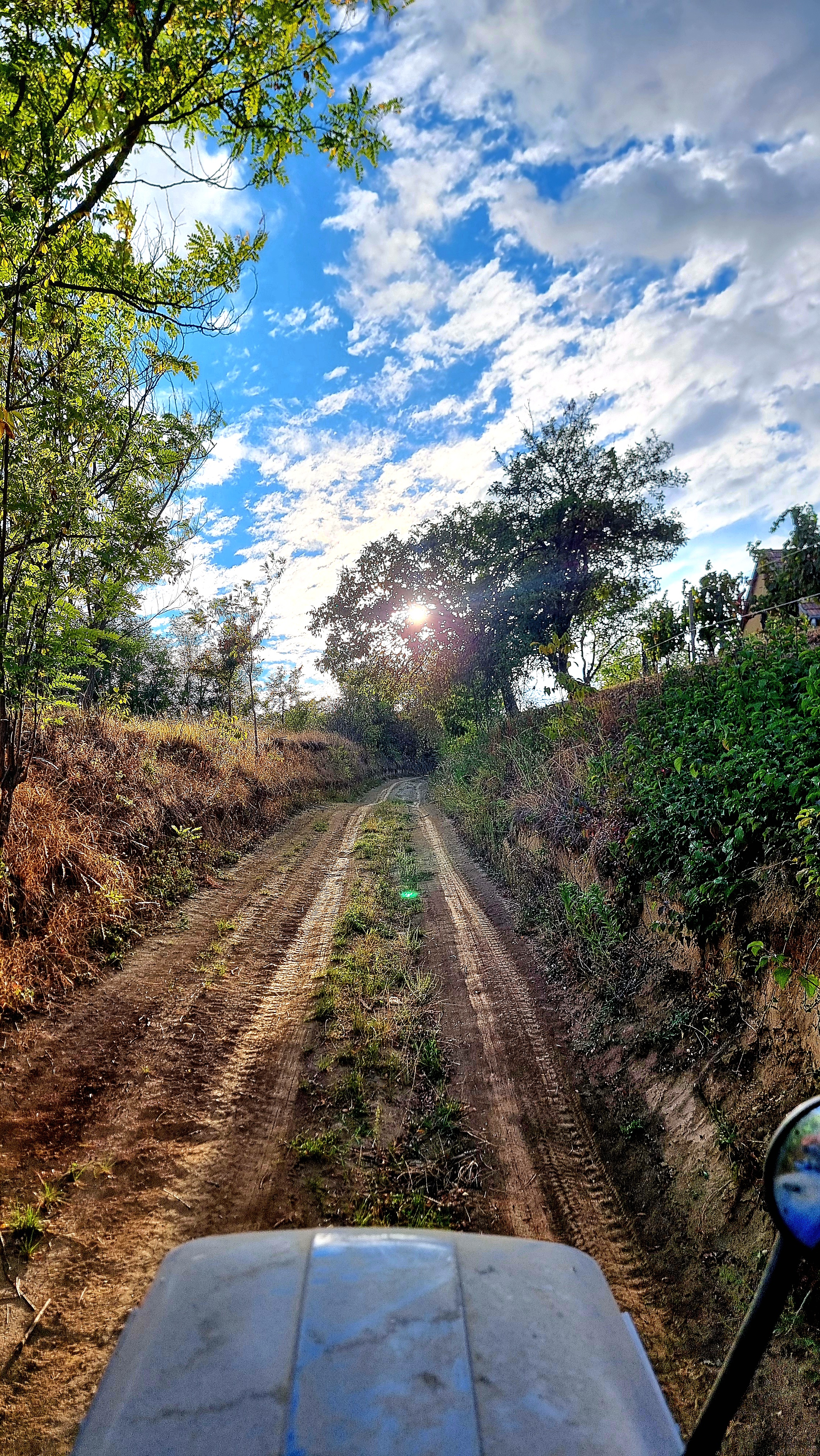 Reisemobilstellplatz - Somogy - offroad Zuwegung zum Weinberg  - Stellplatz am kleinen Selbstversorgerhof 