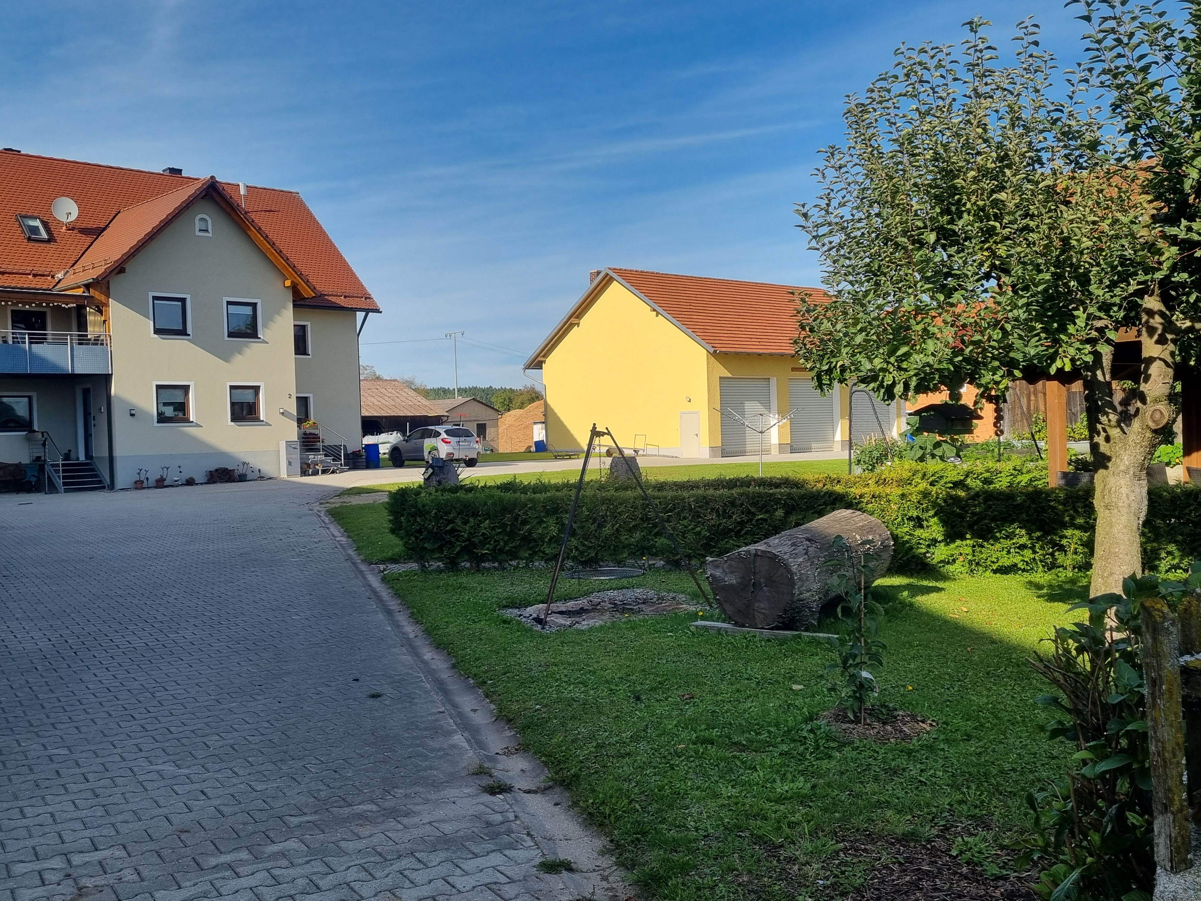 Area sosta per camper - Teunz - Wiesenstellplatz direkt bei Schafen und Geflügel - Natur, Ruhe und Jagderlebnis 