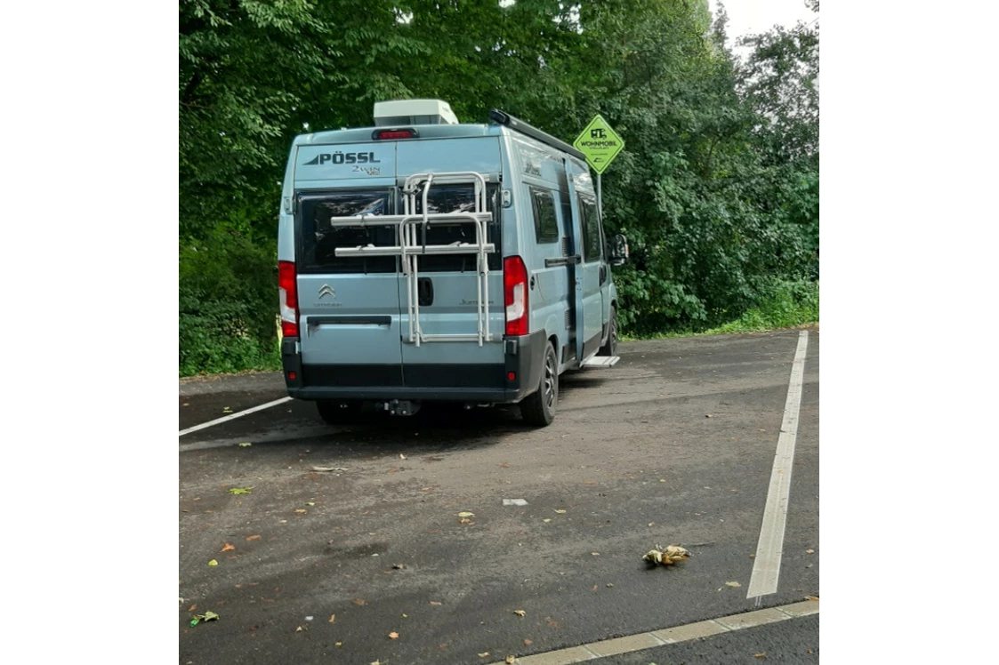 Wohnmobilstellplatz: Parzelle - Wohnmobilstellplatz Schockensee 