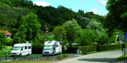 Place de parking pour camping-car - Bad Schönborn - Homepage http://www.maulbronn.de - Wohnmobilstellplatz Talaue am Kloster