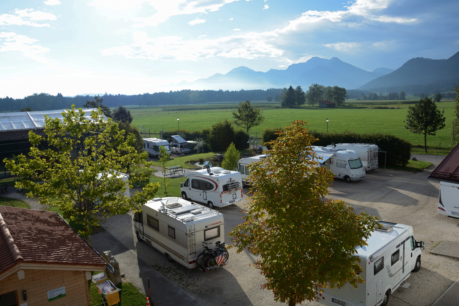 Reisemobilstellplatz - Inzell (Landkreis Traunstein) - Wohnmobilpark am Tenniszentrum Bernau