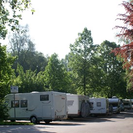 Wohnmobilstellplatz: Stellplatz vor dem Campingplatz - Park-Camping Lindau am See