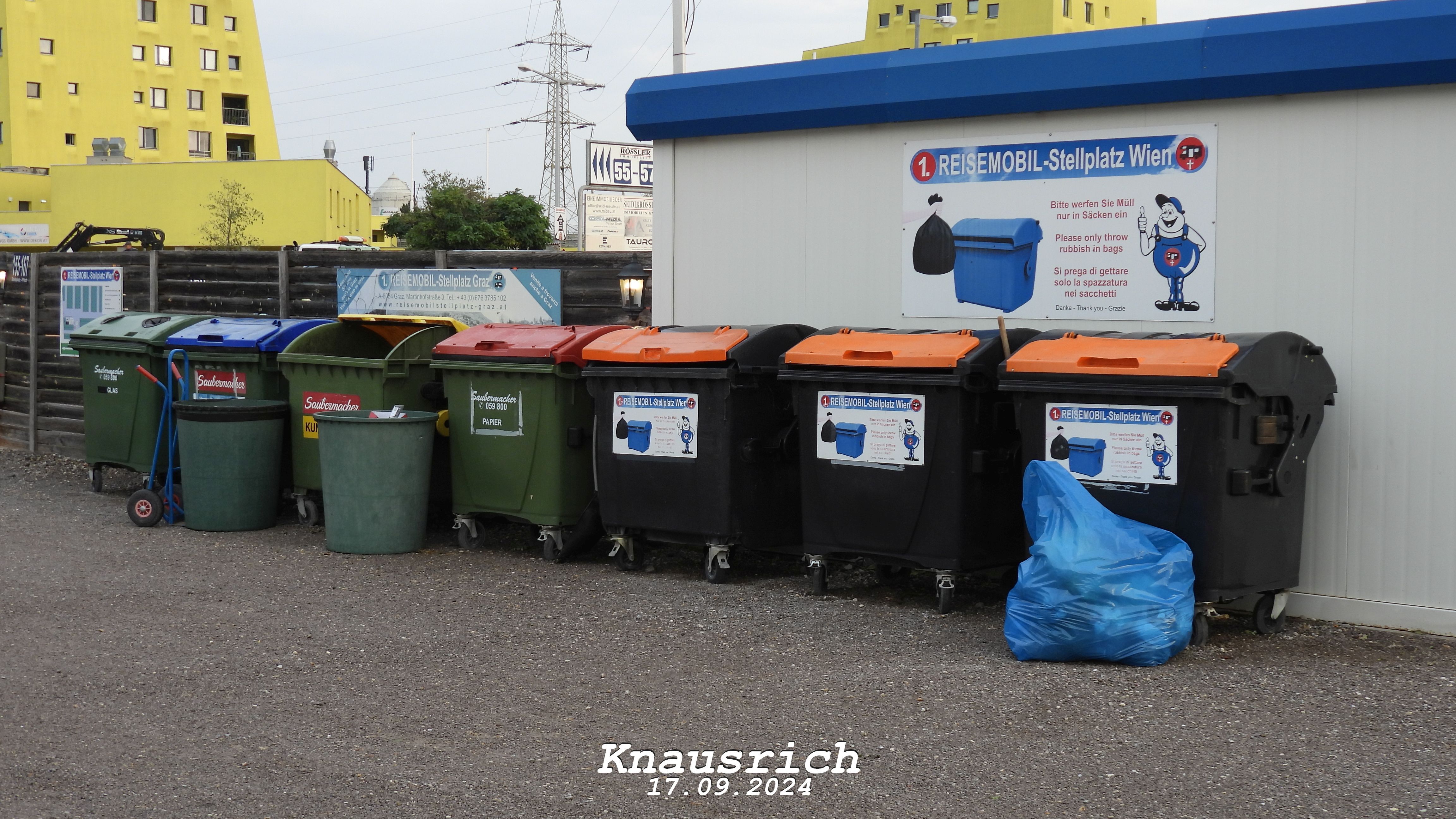 Wohnmobilstellplatz: Reisemobilstellplatz Wien