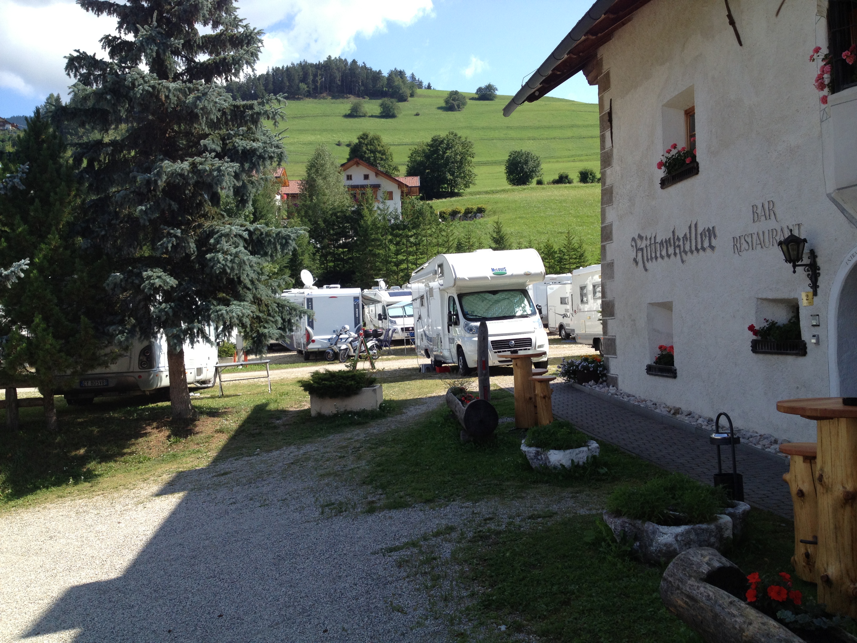 RV park - villnöss - Area Camper am Restaurant Ritterkeller