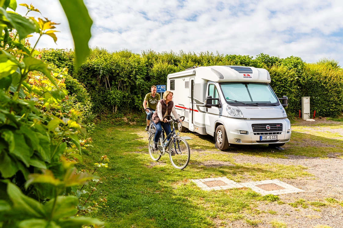 Wohnmobilstellplatz: Wohnmobil-Standplätze für der Schranke - Ostsee-Campingplatz Kagelbusch