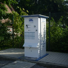 Wohnmobilstellplatz: Ver- und Entsorgungsstation - Wohnmobilstellplatz Billerbeck