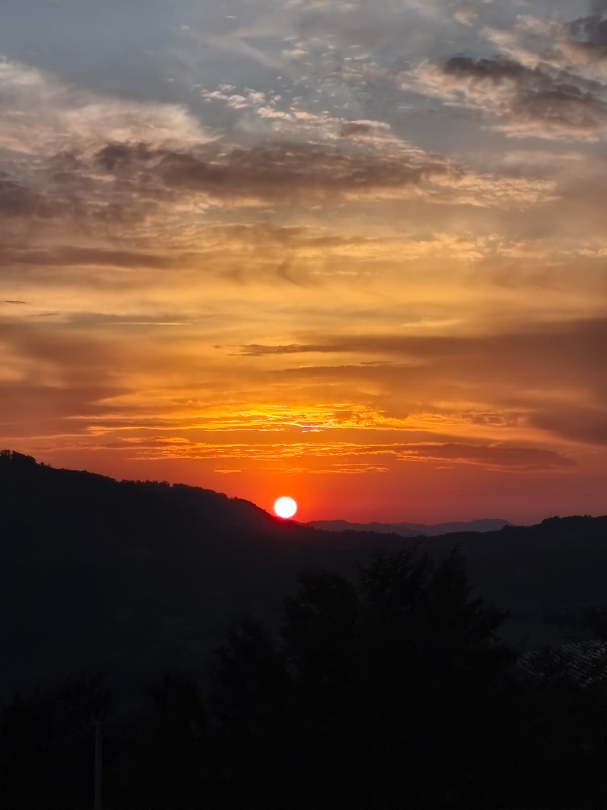 Wohnmobilstellplatz: TRAMONTO - TENUTA CASALI - Azienda Agricola Biologica