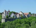 Wohnmobilstellplatz: Mittelalterliche Kulisse von Vellberg - Wohnmobilstellplatz Freibad Vellberg
