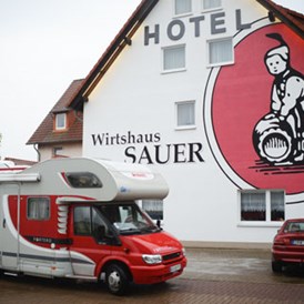 Wohnmobilstellplatz: Hotel & Wirtshaus Sauer