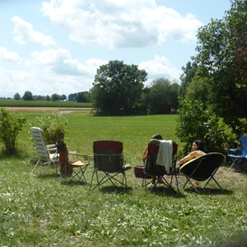 Wohnmobilstellplatz: Privatcamping Zugspitzblick