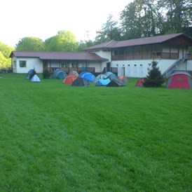 Wohnmobilstellplatz: Beschreibungstext für das Bild - Campingplatz "Am Waldbad" - Grillenberg