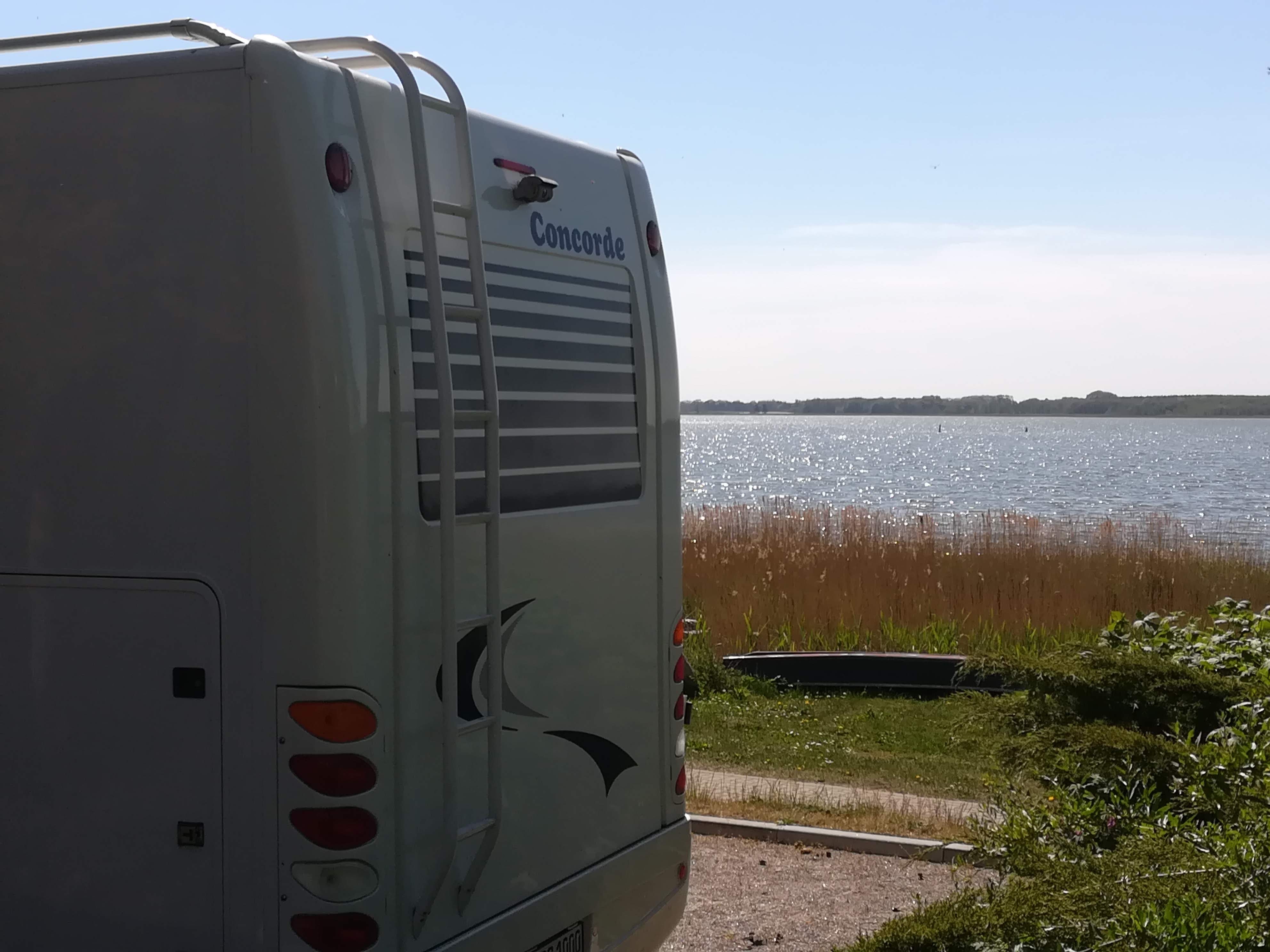 Wohnmobilstellplatz: Usedom Achterwasserblick