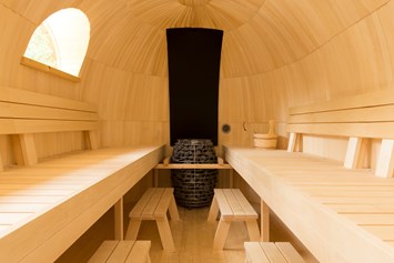 Wohnmobilstellplatz: Sauna am Platz  - Camping Grüntensee international