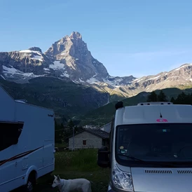 Wohnmobilstellplatz: Stellplatz Breuil Cervinia  - Area di Sosta Camper Breul Cervinia