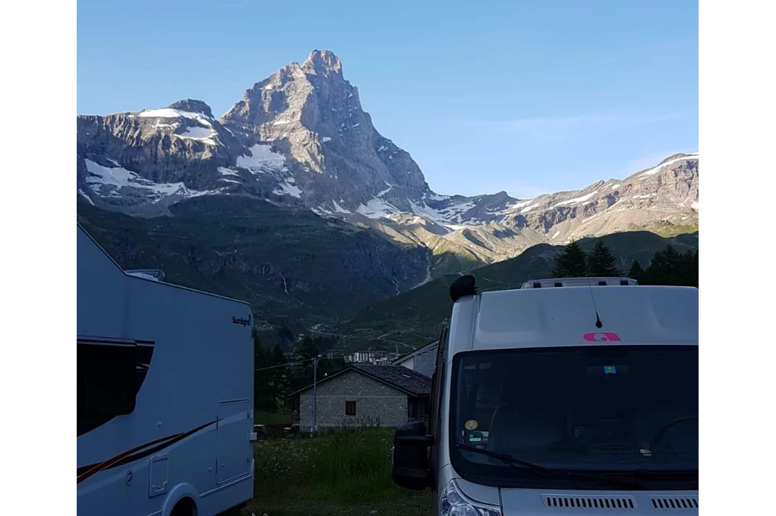 Wohnmobilstellplatz: Stellplatz Breuil Cervinia  - Area di Sosta Camper Breul Cervinia