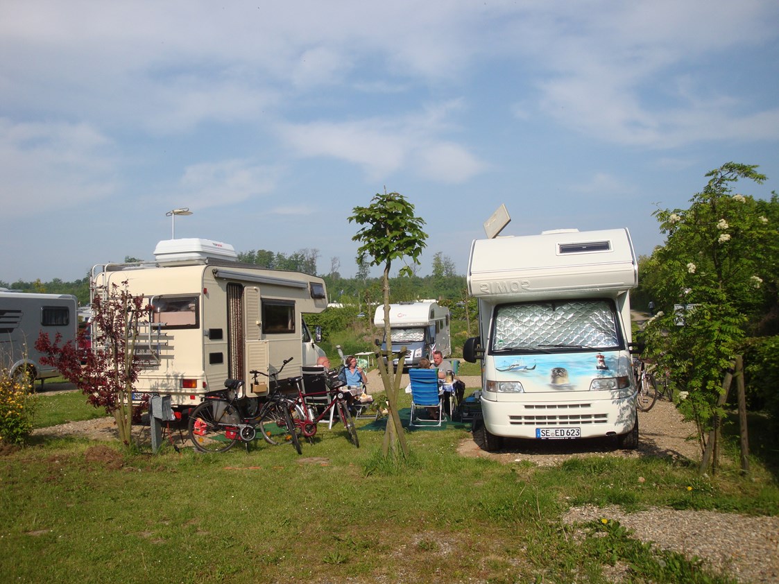 Wohnmobilstellplatz: Wohnmobile im Campingpark Waldesruh - Campingpark Waldesruh
