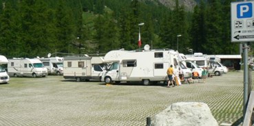 Reisemobilstellplatz - Frischwasserversorgung - Aostatal - Area attrezzata sosta Camper Tschaval