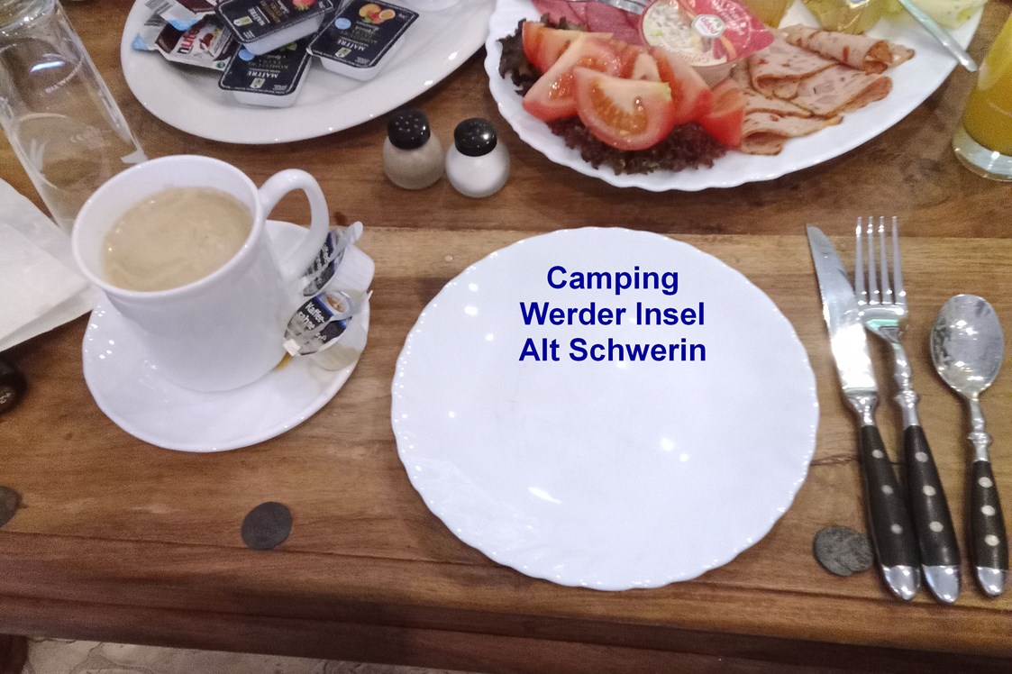 Wohnmobilstellplatz: tolles und preiswertes Frühstück - Inselcamping Werder