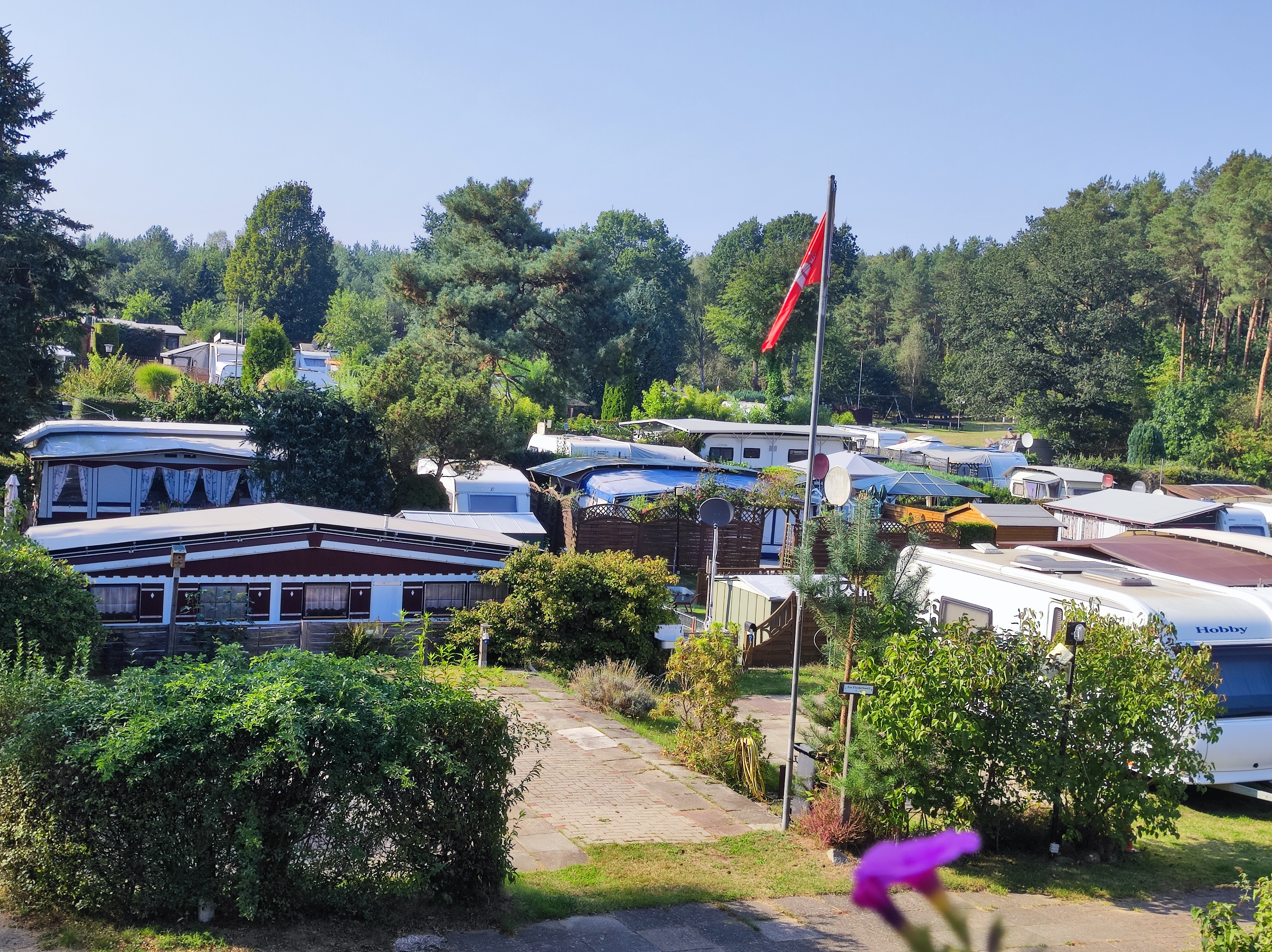 Reisemobilstellplatz - Drage (Landkreis Harburg) - Campingplatz - Campingplatz am Waldschwimmbad