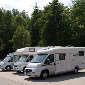 Wohnmobilstellplatz: Beschreibungstext für das Bild - Wohnmobilstellplatz Alexanderbad