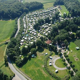 Wohnmobilstellplatz: Luftbild aus 2007 - Stellplatz am Haard-Camping