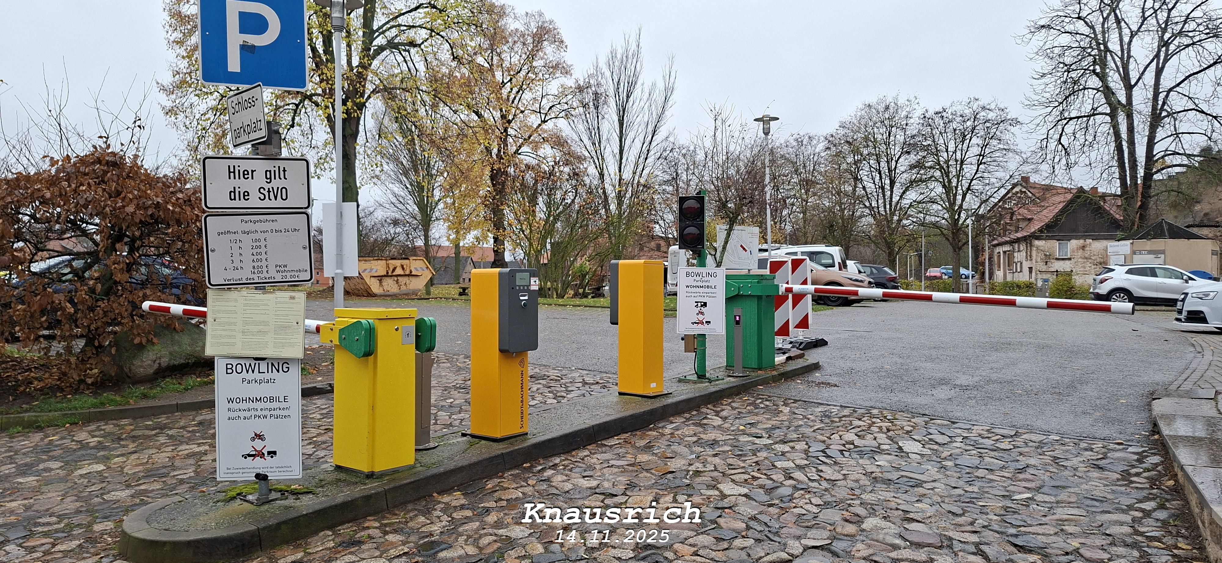 Reisemobilstellplatz - Quedlinburg - Schlossparkplatz Quedlinburg