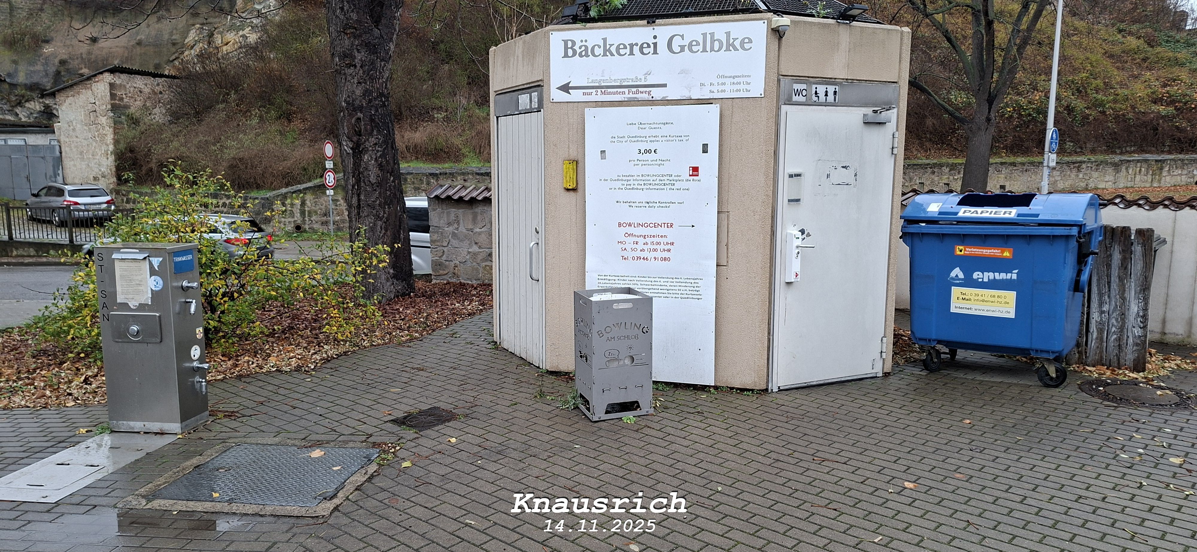 Reisemobilstellplatz - Quedlinburg - Schlossparkplatz Quedlinburg
