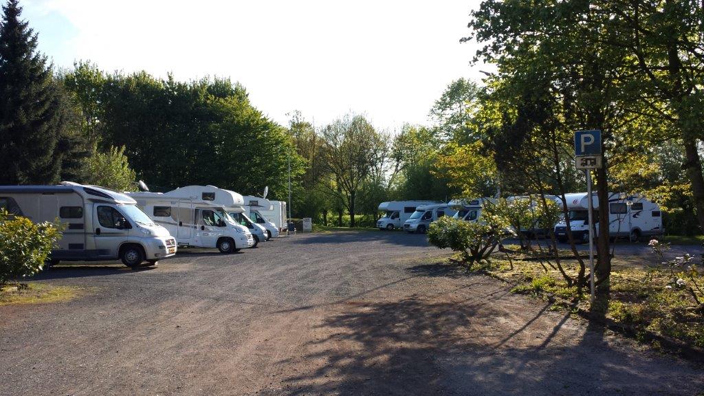 Place de parking pour camping-car - Lottum - Stellplatz "An der Motte" in 46519 Alpen