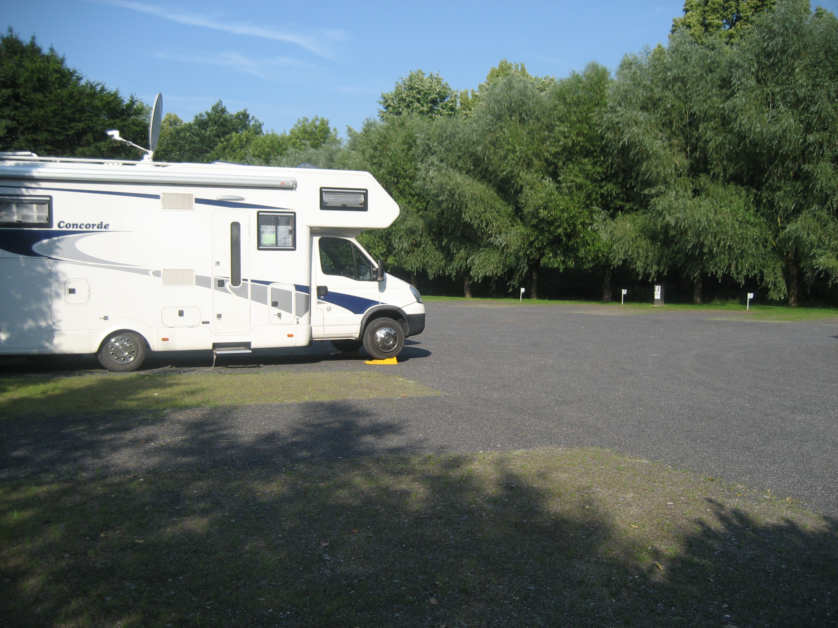 Place de parking pour camping-car - Lottum - Stellplatz "An der Motte" in 46519 Alpen