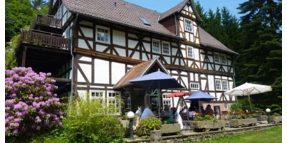 Parkeerplaats voor camper - Restaurant - Malsfeld - Waldgasthof Hof Guttels - Stellplatz am Hof Guttels