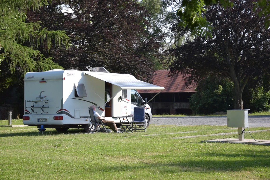 Wohnmobilstellplatz: Caravan- und Wohnmobilstellplatz "Am Gradierwerk" in Bad Sulza  - Wohnmobilstellplatz "Am Gradierwerk" Bad Sulza 