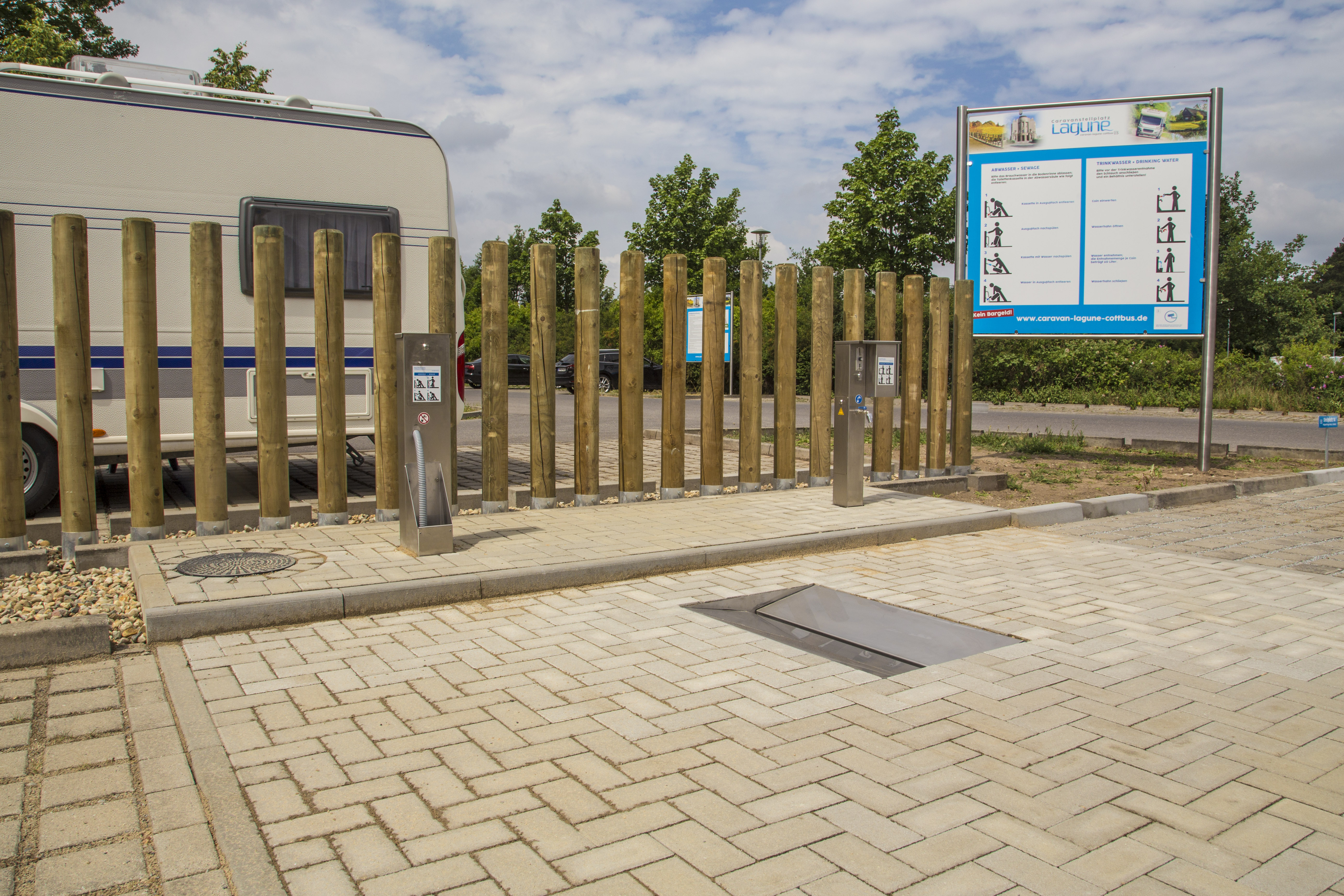 Wohnmobilstellplatz: Caravanstellplatz Lagune Cottbus