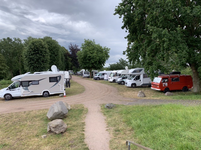 Wohnmobilstellplatz: Stellplatz  - Elbepark Bunthaus - Der Wohnmobilhafen in Hamburg